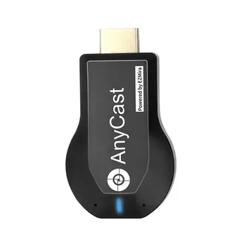 Anycast M2 Plus Miracast TELEVÍZOR Stick Adaptér Wifi Zobrazenie Zrkadla Prijímač Dongle Chromecast Bezdrôtové pripojenie HDMI 1080p pre ios andriod