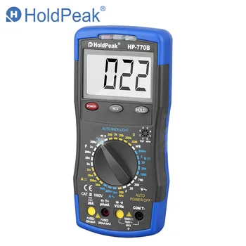 Multimetro HoldPeak HP-770B NCV Digitálny Multimeter Funkciu A Frekvencia/Dide/hFE Test