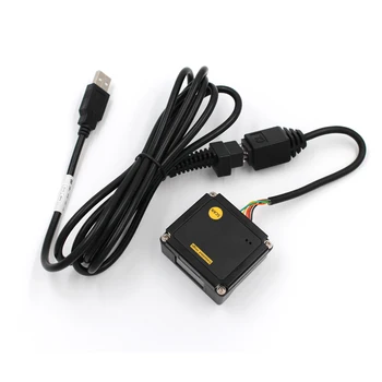 USB/RS232 1D/2D Laserový snímač Čiarových kódov Modul Mini Prenosné Ručné Laserové Embedded čítačky čiarového kódu PDF417 QR kód Skener