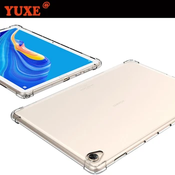 Kryt Na Huawei MediaPad M3 Lite 8 CPN-L09 CPN-W09 CPN-AL00 8.0 Tablet Prípade TPU Silikónový Transparentný Slim Airbag Kryt Proti pádu