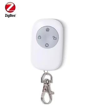 Zigbee 3.0 Smart Alarm Diaľkové ovládanie s Ramenom ,Home Arm, Disarm, SOS tiesňové Tlačidlo 4 Tlačidlo Funkcia Funguje s Deconz / conbee