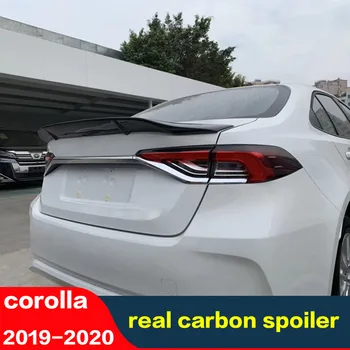 CEYUSOT PRE Skutočné Uhlíkových Vlákien Príslušenstvo Auto Spojler Corolla 2019 2020 Nová Toyota Corolla Zadné Pery Spojler Krídlo Chvost R Štýl