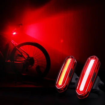 Bicykel Zadné Svetlo s USB Bicykli Svetlá Požičovňa Led Svetlo, Usb Varovanie Lampa Red 120 Lumen IPX6 Nepremokavé Bycicle Príslušenstvo Svetlo