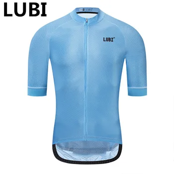 LUBI 7 Farieb Mužov Lete Cyklistika Dres Pro Tím Quick Dry Cyklistické Oblečenie Závodný MTB Bicykel Oblečenie Tričko Ropa Ciclismo Jednotné