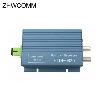 Vysoká kvalita OR20 CATV Optických Prijímač FTTH SC APC Simplex Optických Konektor s 2 výstupný port pre WDM PON WDM