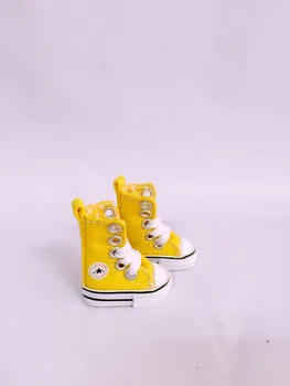 Bábika obuv plátno topánky 3.8 cm (vhodný pre blyth,pullip,1/6 bábiku,Tang kou bábiky )