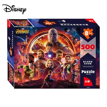 Disney Príbeh Hračiek 3d Puzzlí Avengers Dreva Detí Montessori Vzdelávacích WoodenToys Dospelých 500 Kus Puzzle + Kreslenie