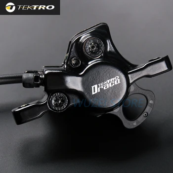 TEKTRO HD-M275 Hydraulické Kotúčové Brzdy 800/1450mm MTB Bicykel Predné/Zadné Brzdy S Rotorom Mountainbike Strmeň Príchytka 160/180/203mm