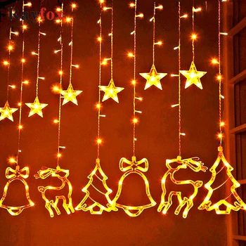 Vianočné Dekorácie Pre Domov Svetla Ozdoby Vianočné Led Vonkajšie Vianočné Osvetlenie Interiéru Nový Rok 2020 Vianočný Strom Decor Ornament