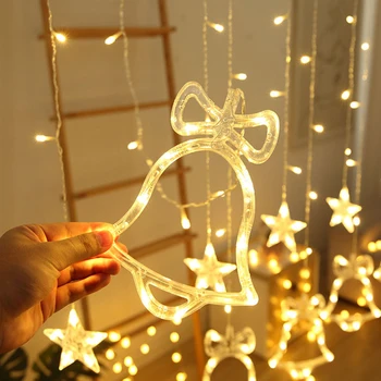 Vianočné Dekorácie Pre Domov Svetla Ozdoby Vianočné Led Vonkajšie Vianočné Osvetlenie Interiéru Nový Rok 2020 Vianočný Strom Decor Ornament