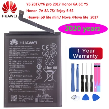 2020 rokov Pôvodné 3020mAh HB405979ECW Batériu Pre Huawei Nova CAZ-AL10 CAZ-TL00 Užite si 6S Česť 6c Y6 PRO 2017 Y5 2017 p9 lite