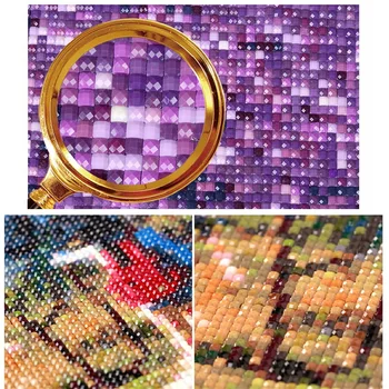 5D Diy Diamond Maľovanie Fantasy Kvety Stromu Cross Stitch Súpravy Plný Vrták Námestie Diamond Výšivky, Výšivky Crystal Mozaika