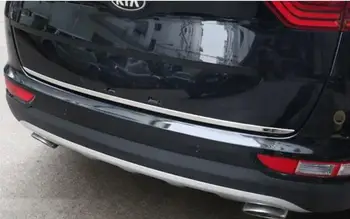 PRE KIA 2016 2017 SPORTAGE Nehrdzavejúcej Ocele Zadné Dvere batožinového priestoru výbava kryt Fit Auto-styling