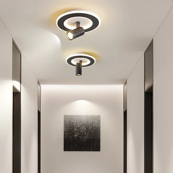 NEO Gleam Moderné led Luster pre Spálne Foyer Carridor domov deco biela alebo čierna farba, stropný luster štvorcové alebo okrúhle