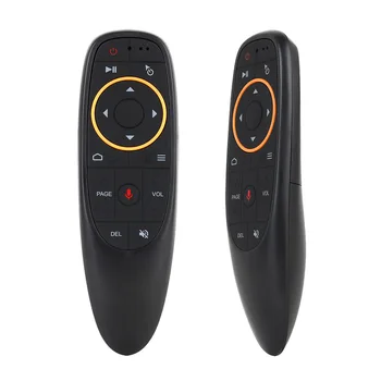 G10 Gyro Mini Smart Hlas, Diaľkové Ovládanie 2.4 G Bezdrôtový Smart Air Mouse Podsvietenie X96 mini H96 MAX A95X F3 Android TV Box