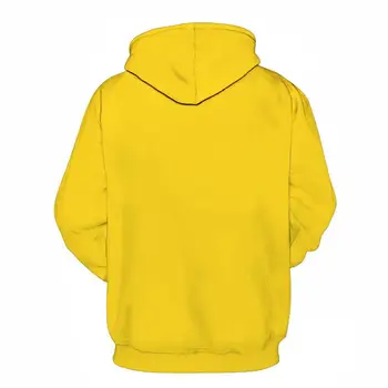 2019 nové módne mikina pre mužov / ženy 3d hoodies vrecku tlač monštrá anime typu Slim elegantné Unisex hoodies