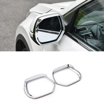 ABS Chrome/Uhlíkových Vlákien Pre Honda CR-V CRV roky 2013-2018 príslušenstvo Auto spätné zrkadlo blok dážď obočie frame panel Kryt Výbava