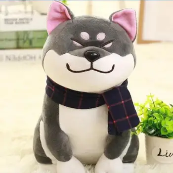 Shiba Inu Psa Japonské Bábiky Hračky Plyšové Roztomilý Cosplay Darček 25 cm
