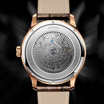 HAZEAL mužov náramkové hodinky pánske automatické hodinky top značky luxusné muž nepremokavé oblečenie samostatne vietor mechanické náramkové hodinky reloj hombre