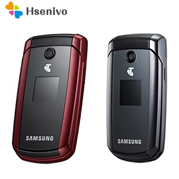 Samsung C5220 (Odomknuté ) Čierna, GMS 3G Bluetooth Mobil Flip Mobilný Telefón Zrekonštruovaný telefón Vysokej kvality doprava Zadarmo