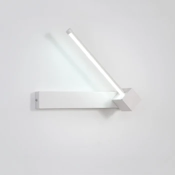 Moderný Minimalistický Nástenné Svietidlá Obývacia Izba, Spálňa, Nočné 7W AC96V-260V LED Sconce čierna biela Lampa Uličkou Svetelné dekorácie