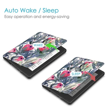 Prípad pre Všetkých-Nový Kindle Paperwhite 2018 (10. Gen 2018 Uvoľnenie) Kryt s Auto Sleep/Wake pre Kindle Paperwhite 4 E-Reader