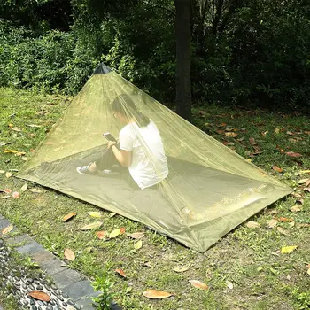 Polyester Outdoor Camping Pohľadu Anti-Ochranných Sietí Proti Komárom Ľahký Silnej Cestovanie, Camping Jeden Komár Hojdacia Sieť Stan