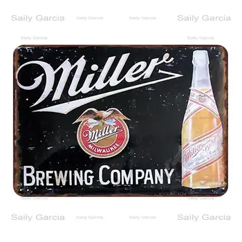 Vintage bar prihlásiť pivo kovové plechy retro železa maľba dekorácií na stenu z pub, kaviareň