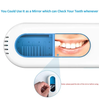 Prenosné ULTRAFIALOVÉ LED Kefka Sterilizátor Elektrický zubná Kefka pre Cestovanie/Business/Home Sterilizáciu Účinok Až 99.9%
