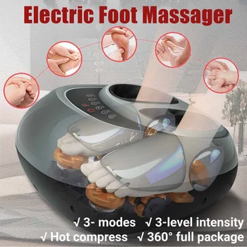 Elektrické Nohy Masér Shiatsu Miesenie Kompresie Vzduchu Infračervené Vykurovanie Terapia Zdravotnej Starostlivosti Zariadenia Rodičom Dary