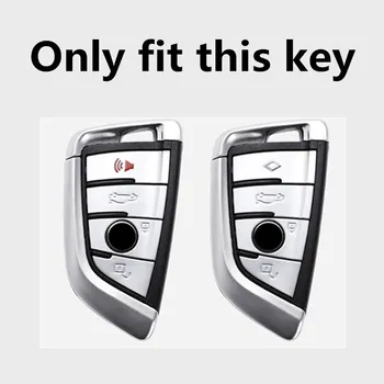 Auto Tlačidlo Prípade Tlačidlo Krytu Taška Pre Bmw F20 G20 G30 X1 X3 X4 X5 G05 X6 Príslušenstvo TPU Auto-Styling Držiteľ Shell Keychain Ochrany