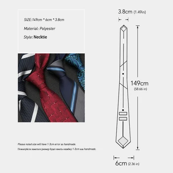 Nové Módne Pánske Kravaty Formálne Šaty, Tričko Príslušenstvo Kravata Gentleman Dizajn Strany Svadobné Gravata Slim Šípku 6typ Väzby pre Mužov