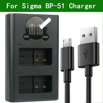 BP-51 BP51 Duálny USB Nabíjačka pre SIGMA dp0 dp1 dp2 dp3 Quattro Pre Sigma fp
