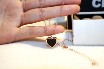2020 nový kórejský módne roztomilý láska žena prívesok náhrdelník s dlhým reťazcom svadobné Valentín šperky darček
