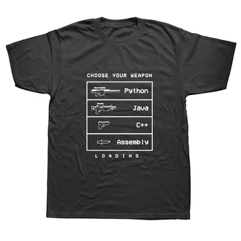Zábavný Počítač C Jazyku Java Programátor T Shirt Mužov Krátky Rukáv O-Krku Bavlna Java Developer Tričko