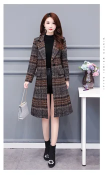 2020 4XL Plus veľkosť oblečenie pre ženy štíhle Dlhé Vietor Kabát vintage Kabát Casaco elegantné windbreakers casaco feminino