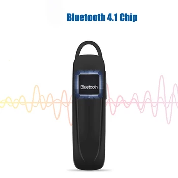 Hot Predaj M163 Mini Bluetooth Slúchadlo 4.1 Bluetooth Headset Bezdrôtové Slúchadlo Stereo Basy, S Mikrofónom Pre Všetky Inteligentné Telefóny