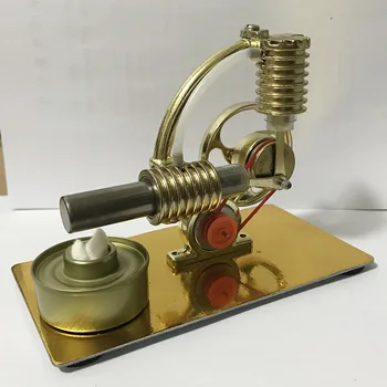 Mini Stryn motora miniatúrny model parnej energie technológia malých výrobných malé energie Ming experimentálne hračky