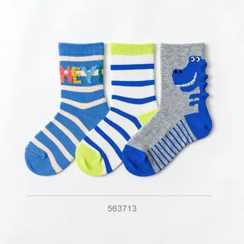 [Caramella] 6 Ks/Veľa Baby Ponožky Nastaviť Nové Dieťa Batoľa Dievča, Chlapec Deti Krátke Ponožky Bavlna 0-3 Rokov, na Jar, Jeseň