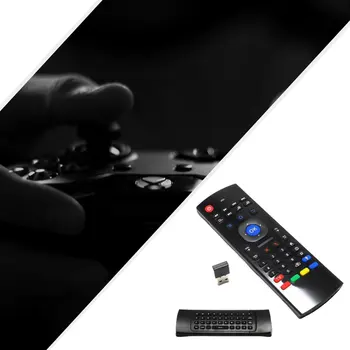 2.4 G Vzduchu Myš Bezdrôtová klávesnica S Hlasové Funkcie Lietať Mouse2.4GHz Myši Infrared Bezdrôtovú Klávesnicu Pre Smart TV
