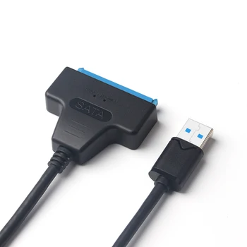 USB 3.0 pre SATA III Adaptér pre 2.5 v SDD HDD Pevných Diskov SATA III, USB 3.0 Externý Prevodník a Kábel usb, Podpora UASP Porta