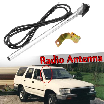 Auto Auto Strechy FM/AM Rádio Antény Antény Nové vhodné Pre Toyota Hilux 1989-1997 Stráže Mount AP77 Signál Booster Zosilňovač Antény