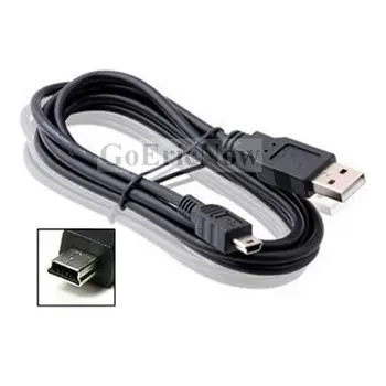 50 ks DC napájací konektor USB Muž previesť na Mini USB/Micro USB /USB Male Jack konektor s káblom kábel(50 cm) Napájanie Len