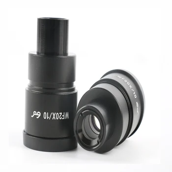WF10X/20 WF20X/10 WF15X/15 širokouhlý Okulár high eyepoint očné pre Stereo Mikroskopom Optickej Šošovky Montáž Veľkosť 30 mm