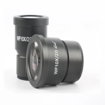 WF10X/20 WF20X/10 WF15X/15 širokouhlý Okulár high eyepoint očné pre Stereo Mikroskopom Optickej Šošovky Montáž Veľkosť 30 mm