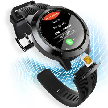 696 TK04 GSM GPS Smart Hodinky Telefón Tlak Vzduchu Rozchod Srdcovej frekvencie, Krvného Tlaku Monitorovať Tlak Berometer Kompas Smartwatch M