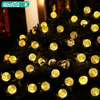 5M 10M Garland Loptu String Svetla Batérie Powered Vianočné Svetlo pre Dovolenku Svadobné Krytý Vonkajší dc svetlo LED Fairy Party Decor