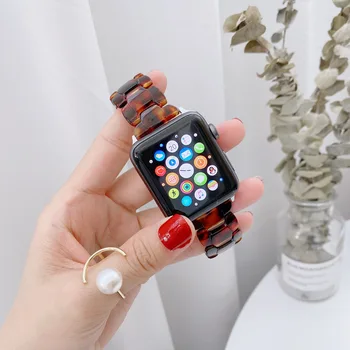 Farebné Živice Sledovať Popruh pre Apple Hodinky Série SE 6 5 4 Dúhový Pride Jade hodinkám pre iWatch 3 2 1 38 40 42 44 mm