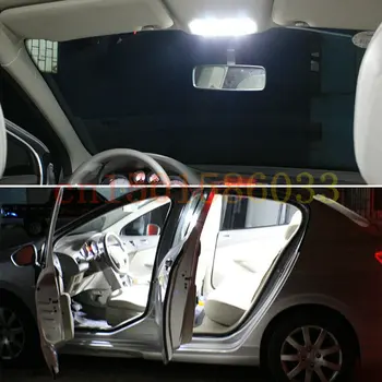 Auto Auto, interiérové Led svetlo Pre 2018 Jeep Renegade Wrangler JK Dome mapu zrkadlo na líčenie Rukavice Box batožinového priestoru žiarovky 10pc/12pc