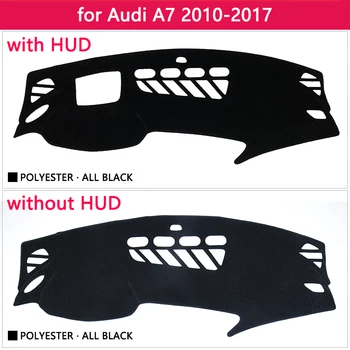 Pre Audi A7 2010~2017 4G8 Anti-Slip Mat Panel Kryt Pad Tieni Dashmat Koberec Príslušenstvo S-line 2011 2013 S7 RS7